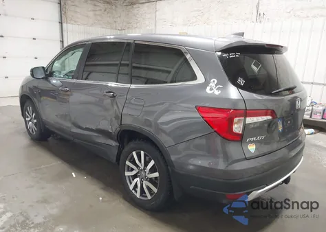 2020 Honda Pilot Awd Ex-L from USA, damaged, VIN 5FNYF6H53LB014839